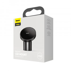 Suport Auto Bord, Grila Ventilatie, Baseus Magnetic Grip - Negru - Img 8