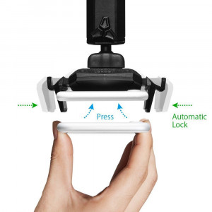 Suport Auto Bord / Parbriz - Spigen Automatic Lock (TS35) - Black - Img 6