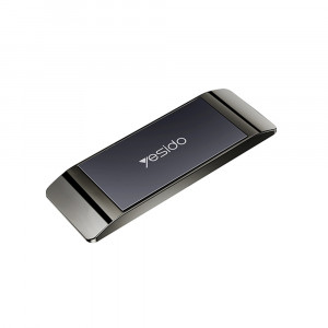 Suport Auto pentru Telefon Universal cu Prindere Magnetica, Yesido (C151) - Gri - Img 3