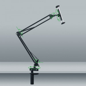 Suport Telefon / Tableta Ajustabil, Ugreen Clamp Grip LP142, Negru - Img 5