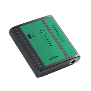 Tester Cabluri RJ45 / RJ14 / RJ12 / RJ9, Ugreen NW167, Negru - Img 2