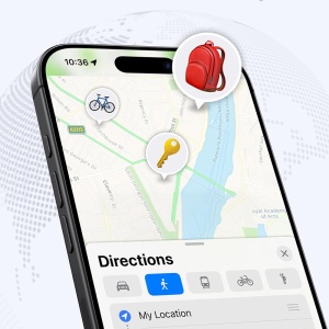 Tracker, Bluetooth 5.0, Find My, Ugreen CM816, Gri - Img 3