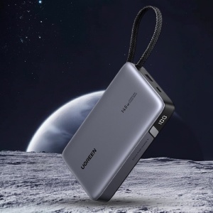 Baterie Externa cu Cablu Incorporat, USB, Type-C, 20000mAh, 145W- Ugreen PB551 - Gri - Img 3