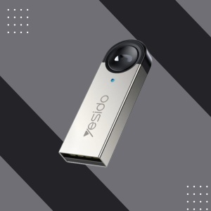 Bluetooth Receiver, Conexiune Stabila, Design Compact, Masina si TV, Yesido, Negru - Img 4