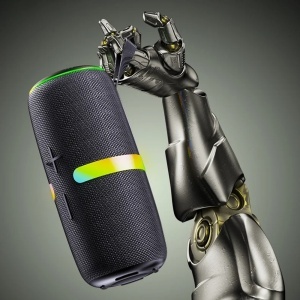 Boxa portabila Bluetooth, 30W, RGB, IPX6, 4500mAh, Yesido, Negru - Img 3