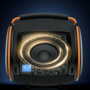 Boxa portabila, Bluetooth 5.3, 8W, 1200mAh, USB, TF Card, Yesido, Negru - Img 5