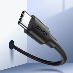 Cablu de Date USB-C la USB-C, 3A, 60W, 1m, Ugreen US286, Negru - Img 6