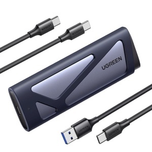 Carcasa SSD, M.2 NVMe, SATA 10Gbps, Ugreen CM767 - Gri