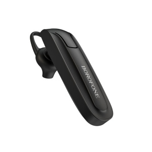 Casca Bluetooth Mono Borofone BC21 cu Microfon, Autonomie 5h, Functie Hands-Free A2DP, Control Apeluri, Negru