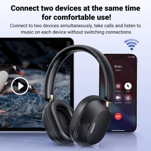 Casti fara Fir Bluetooth V5.4, Noise Cancelling, Hi-Res Audio, Ugreen HiTune Max5C HP203, Alb - Img 6