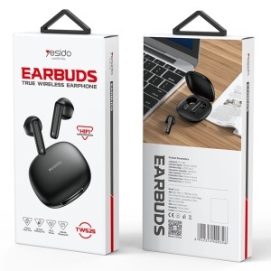 Casti wireless, Bluetooth 5.3, Control tactil, Difuzor 13mm, Bass, Yesido, Alb - Img 7