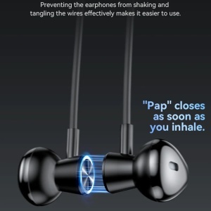 Casti Wireless, Neckband, Bluetooth 5.3, 400mAh, Magnetic, Yesido, Negru - Img 4