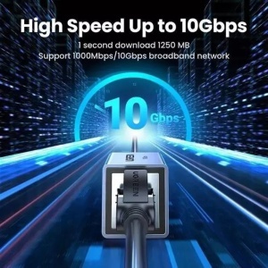 Conector Ethernet, 10Gbps, Ugreen NW261 - Gri - Img 5