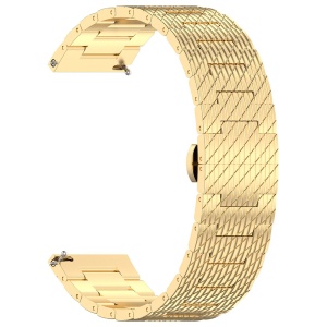 Curea Otel Inoxidabil pentru Huawei Watch GT 2 (46mm)/GT 2 Pro/GT 3 Pro (46mm)/Ultimate, Xiaomi Watch S1, 22mm, SKDR BandPro W052 - Auriu