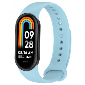 Curea silicon smartwatch Xiaomi Smart Band 8 / 8, Techsuit (W014) - Sky Blue