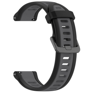 Cureas Silicon pentru Huawei Watch GT 2 (46mm)/GT 2 Pro/GT 3 Pro (46mm)/Ultimate, Xiaomi Watch S1, 22mm, SKDR BandPro W053 - Gri
