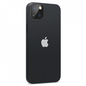 Folie camera iPhone 14 / iPhone 14 Plus, Techsuit Full Camera Glass - Negru - Img 5