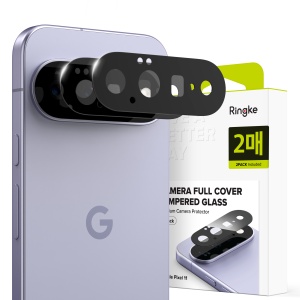 Folie Camera pentru Google Pixel 11 (set 2) - Ringke Camera Full Cover Glass - Black