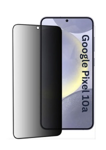 Folie pentru Google Pixel 10a, Anti-spy Ultra HD, Protectie 9H, Montare Simplă, 111D, set cu sticker, Privacy