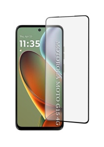 Folie pentru Motorola Moto G15 / Moto G15 Power, SKYDDAR INNOVATION, ESD Glass Anti Static, Ultra HD, set cu sticker, Transparent