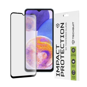 Folie pentru Samsung Galaxy A23 / Galaxy A13 4G / Galaxy M23 / Galaxy M33 / Galaxy F23 / Galaxy A23 5G / Galaxy M13 / Galaxy F13, SKYDDAR INNOVATION, Sticla Securizata, Ultra HD, Protectie 111D, Montare Simplă, Transparent, set cu sticker