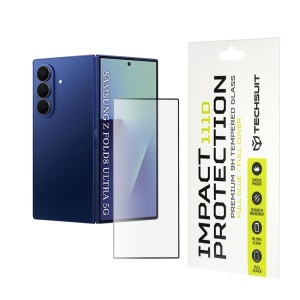 Folie pentru Samsung Galaxy Z Fold8 Ultra, Sticla Securizata, Ultra HD, Protectie 111D, Montare Simplă, set cu sticker, Transparent