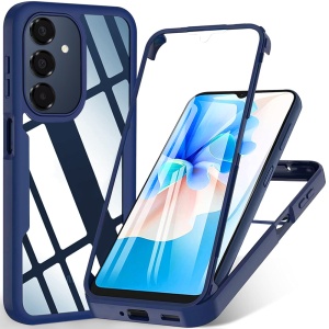 Husa 360° Samsung Galaxy A17 5G / Galaxy A16 5G, SKYDDAR INNOVATION, [Pachet 360°] ColorVerse, set cu sticker, Albastru