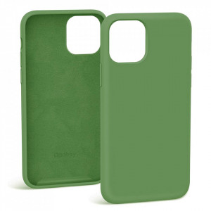 Husa iPhone 12 Pro Max din silicon moale, Techsuit Soft Edge - Dark Green - Img 5