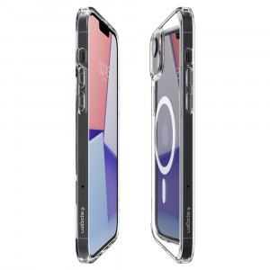 Husa iPhone 14 Spigen Ultra Hybrid Mag Safe - White - Img 2