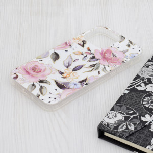 Husa iPhone 15 Pro Max Marble Series, Techsuit - Chloe White - Img 3