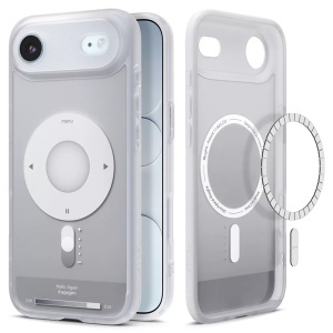 Husa iPhone 17 Air, Antisoc, Ultra Hybrid Classic MagSafe Spigen, Alb