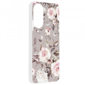 Husa Oppo A78 4G Marble Series, Techsuit - Bloom of Ruth Gray - Img 6