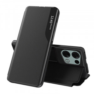 Husa OPPO Reno 8 Pro tip carte, Techsuit eFold - Negru - Img 1