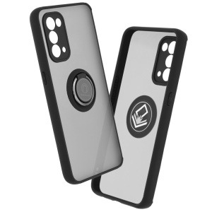 Husă Oppo Reno5 5G / Find X3 Lite 5G SKYDDAR Glinth+ cu Inel Rotativ 360°, Compatibilitate Magnetică, Absorbție Șocuri, Design Subțire și Elegant - Negru - Img 14