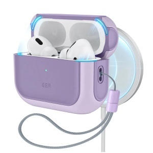 Husa pentru Apple AirPods Pro 3, Orbit Hybrid HaloLock ESR, Mov