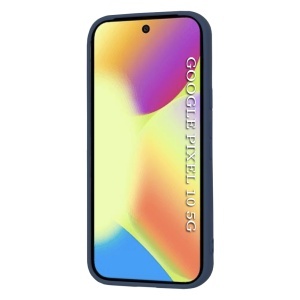 Husa pentru Google Pixel 10 / Pixel 10 Pro, SKYDDAR INNOVATION, din Silicon Catifelat, SoftElegance , Bleumarin, set cu sticker  - Img 2
