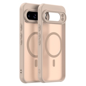 Husa pentru Google Pixel 10 Pro, SKYDDAR INNOVATION, HaloFrost MagSafe II, Antisoc, set cu sticker, Auriu