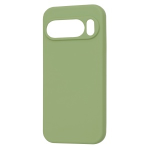 Husa pentru Google Pixel 10 Pro XL, SKYDDAR INNOVATION, din Silicon Catifelat, SoftElegance , Verde, set cu sticker  - Img 4
