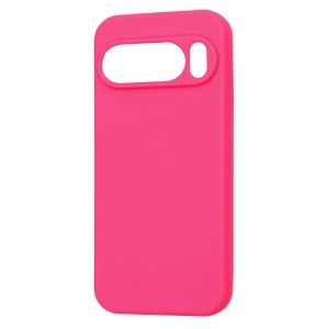 Husa pentru Google Pixel 10 Pro XL, SKYDDAR INNOVATION, din Silicon Catifelat, SoftElegance , Fucsia, set cu sticker  - Img 4