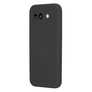 Husa pentru Google Pixel 10a, SKYDDAR INNOVATION, din Silicon Catifelat, SoftElegance, set cu sticker, Negru - Img 3