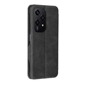 Husa pentru Honor 200 Lite, SKYDDAR INNOVATION, Safe Wallet tip carte din Piele Ecologica, Suport Carduri, Inchidere Magnetica, Negru, set cu sticker  - Img 8