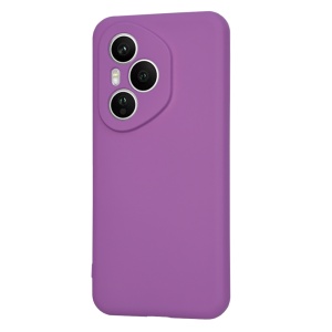 Husa pentru Honor 400 Pro, SKYDDAR INNOVATION, din Silicon Catifelat, SoftElegance, set cu sticker, Mov - Img 3