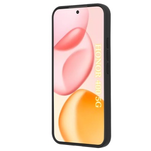 Husa pentru Honor 400, SKYDDAR INNOVATION, Glinth cu Inel Rotativ 360° Magnetic, set cu sticker, Negru - Img 2