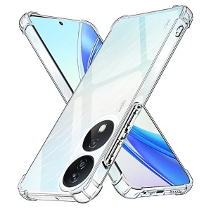 Husa pentru Honor X7b / 90 Smart / X7b 5G , SKYDDAR INNOVATION, Shockproof Clear din Silicon Slim, Transparenta, set cu sticker