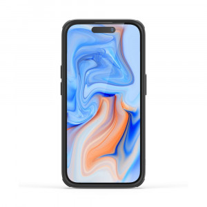 Husa pentru iPhone 15 Plus - ESR Classic Hybrid HaloLock Kickstand - Clear Black - Img 4