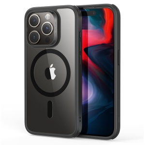 Husa pentru iPhone 15 Pro Max, slim, ESR Classic Hybrid HaloLock, Bleumarin