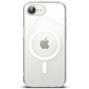 Husa pentru iPhone 16e, SKYDDAR INNOVATION, Shockproof MagSafe, Transparenta, set cu sticker - Img 2