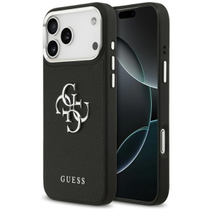 Husa pentru iPhone 17 Pro Max, Guess Big 4G Logo Classic Logo, Negru