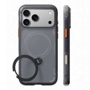 Husa pentru iPhone 18 Pro Max / iPhone 17 Pro Max - Torras Ostand Q3 Air Series - Black