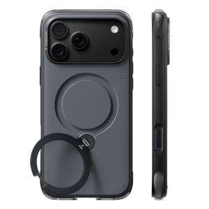 Husa pentru iPhone 18 Pro Max / iPhone 17 Pro Max - Torras Ostand Q3 Air Essential - Black